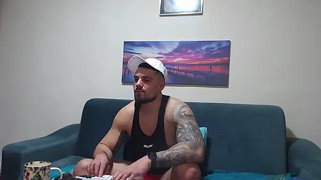 Tiberius hunk online show from January 17, 7:22 am