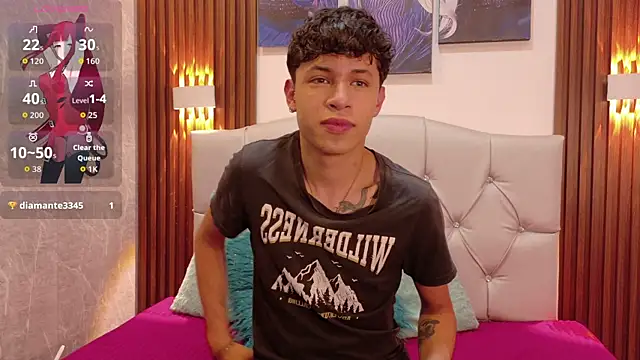 Axel  Evans online show from September 22, 5:01 pm