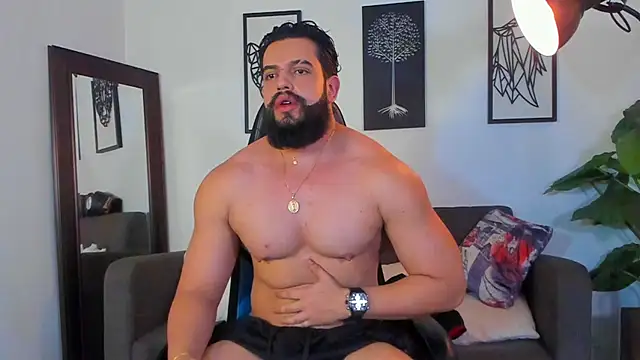 Justin kingX7 online show from July 17, 5:03 am