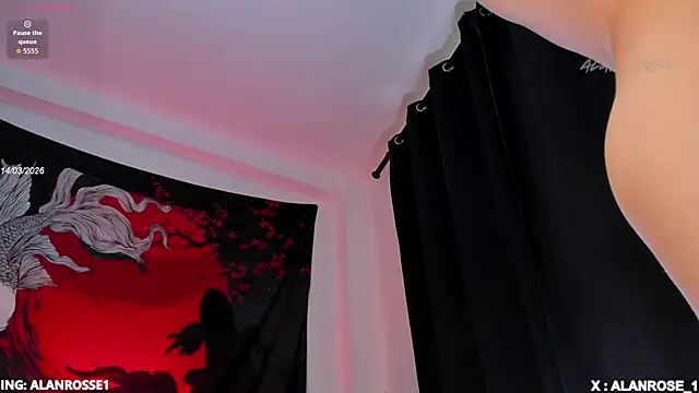 AlanRose01 online show from March 14, 6:15 pm