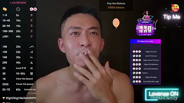 OceanCandy online show from February 6, 5:10 pm