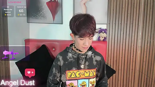 Angeldust19 online show from January 17, 4:37 am