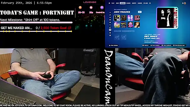 DeanonCam online show from February 26, 12:56 am