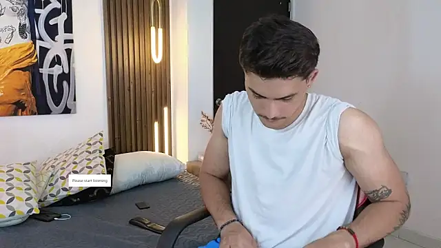 MrAdonis  online show from March 14, 8:05 pm