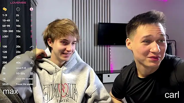 Hunks bromance online show from March 23, 6:36 pm