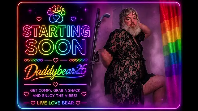 Daddybear26 online show from June 30, 2:29 pm