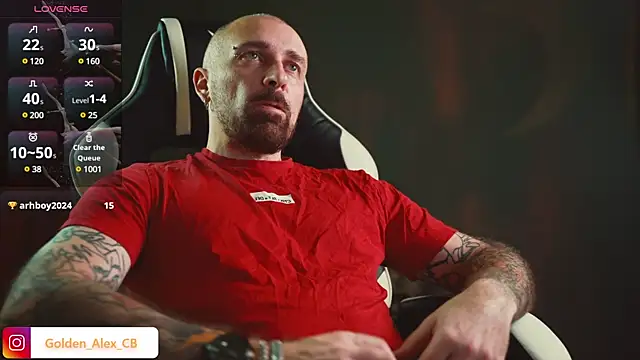 LuckyAlexx online show from February 1, 12:07 am