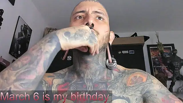 DEATHINK666XX online show from March 5, 9:28 pm