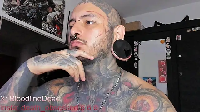 DEATHINK666XX online show from March 15, 4:43 pm