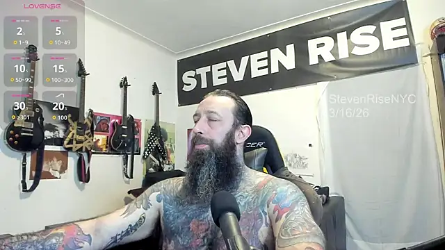 StevenRiseNYC online show from March 16, 12:09 pm